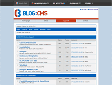Tablet Screenshot of forum.blogcms.com
